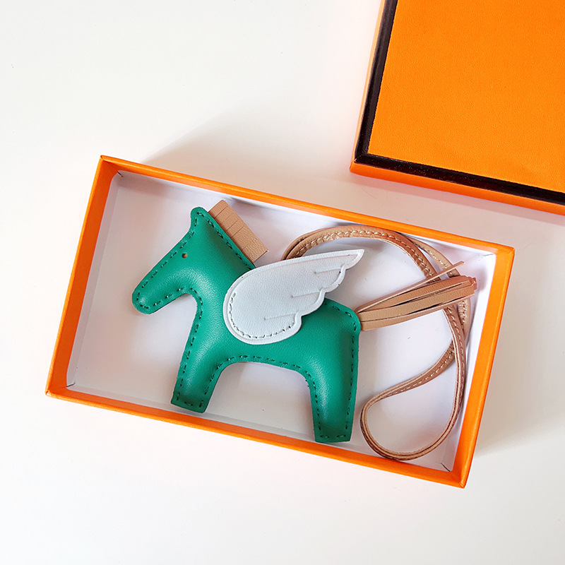 H Hand sewn pony pendant - MOVEMENTARTISAN