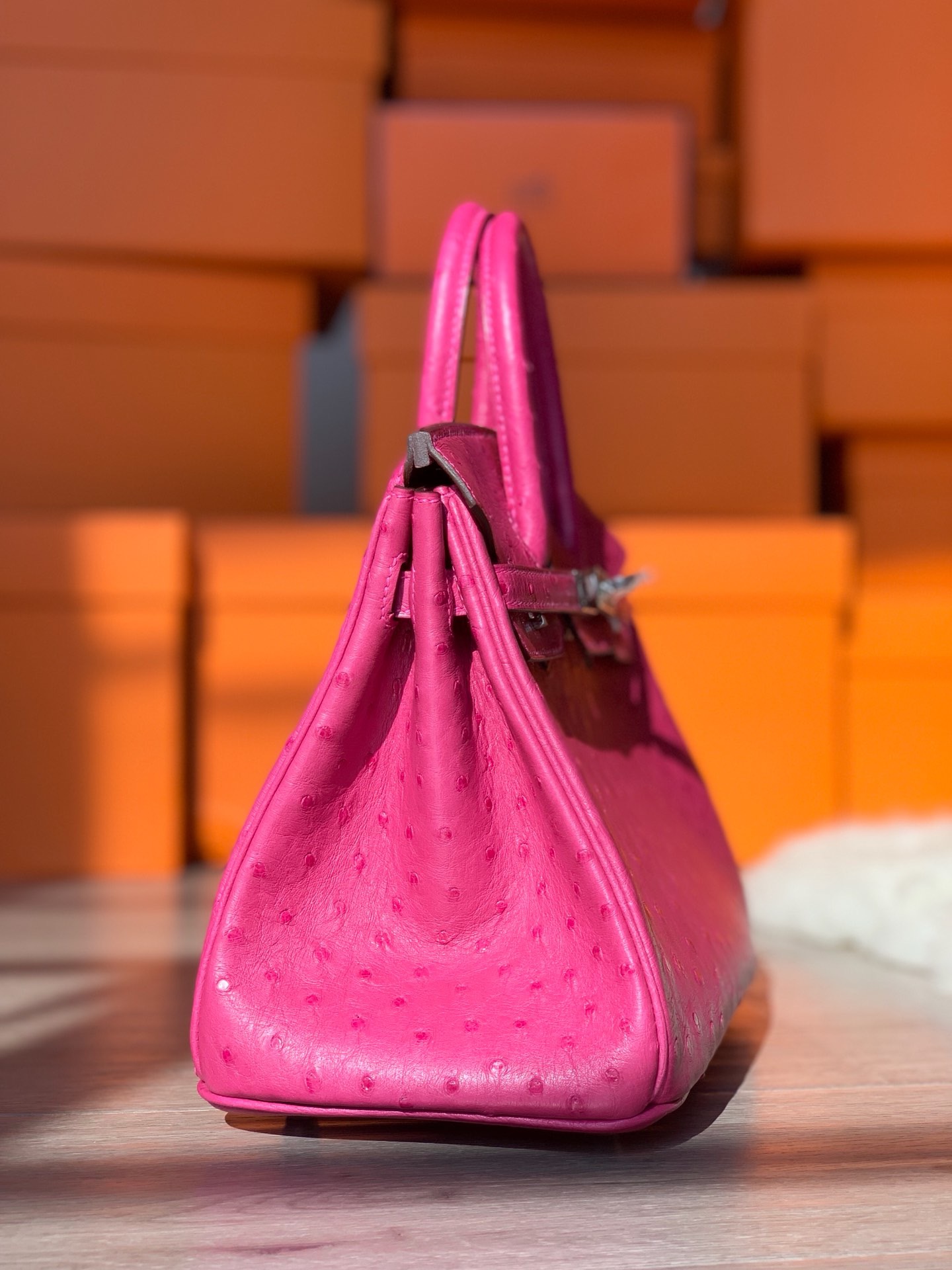 Advanced customization Birkin 25-30 Ostrich skin - MOVEMENTARTISAN