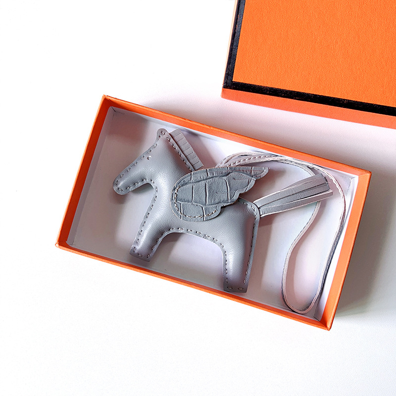 H Hand sewn pony pendant - MOVEMENTARTISAN