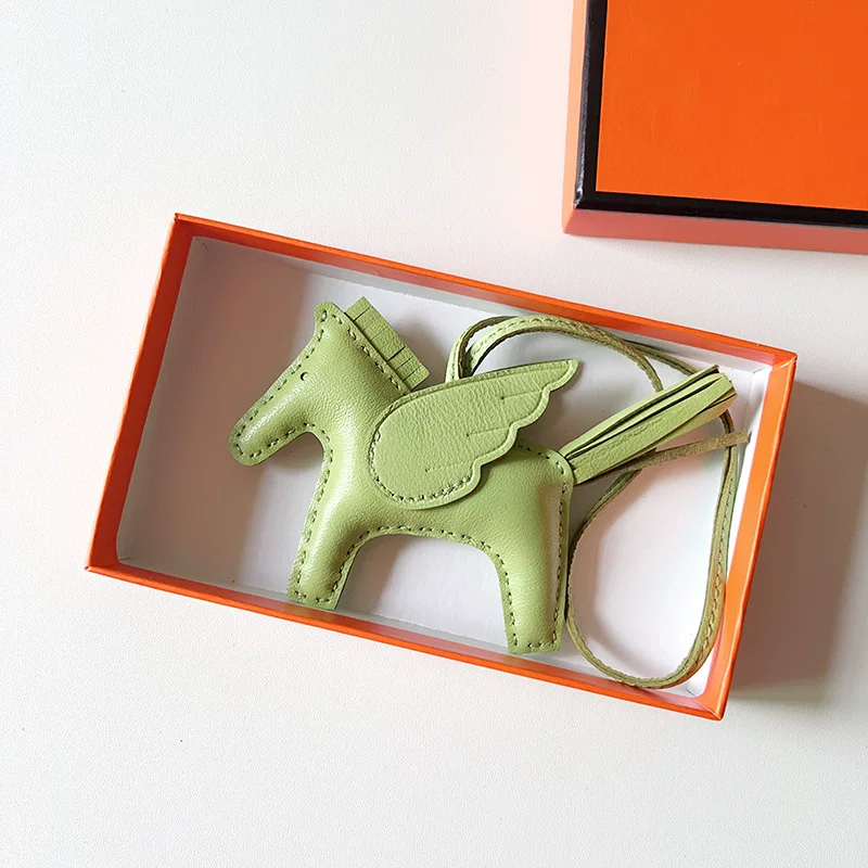 H Hand sewn pony pendant - MOVEMENTARTISAN