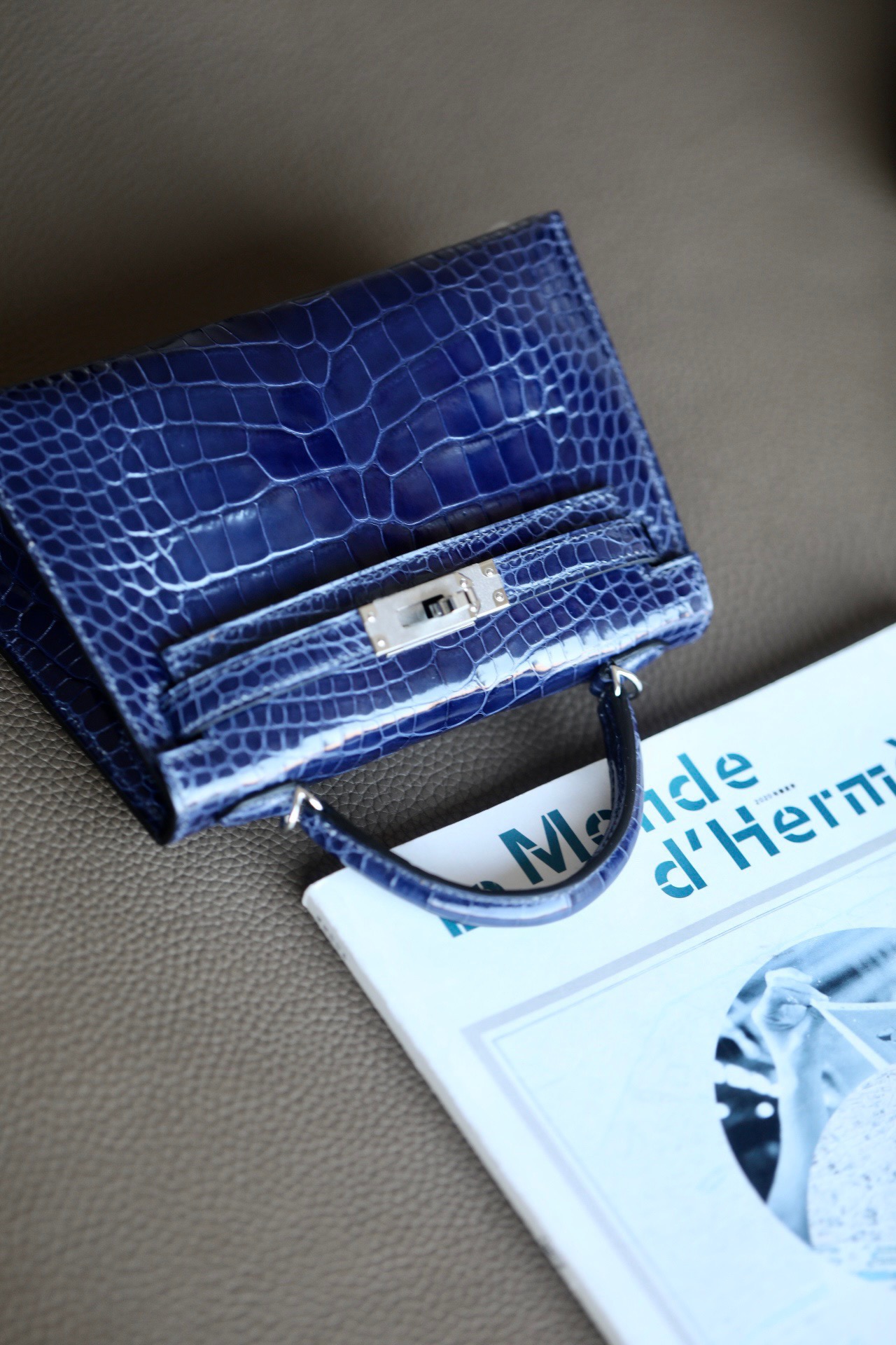 Kelly1 Mini 19 American alligator skin crocodile skin - MOVEMENTARTISAN