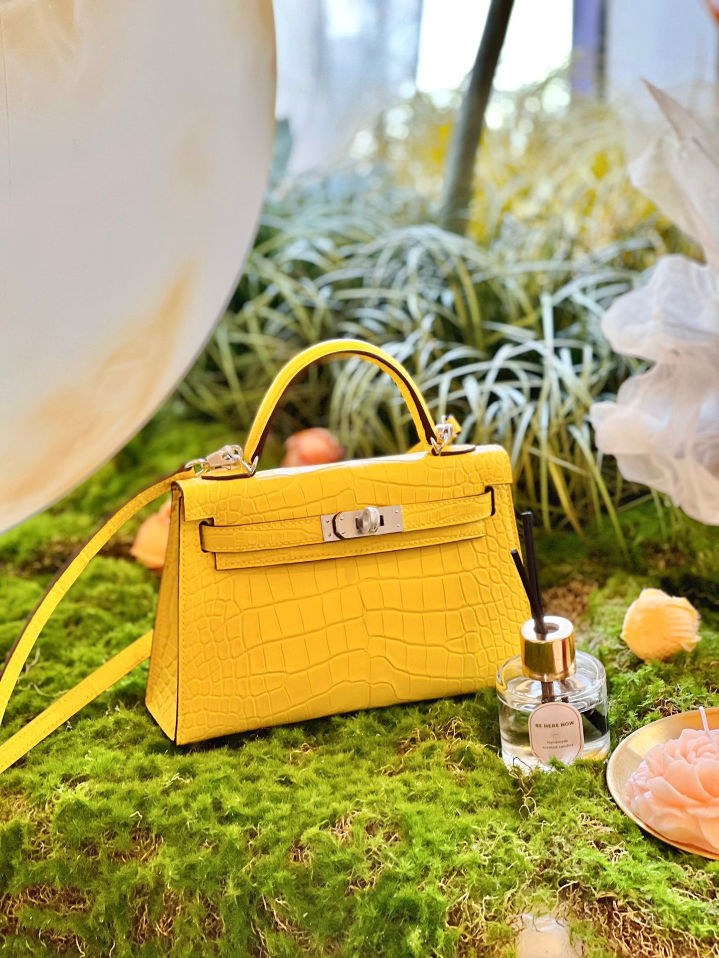 Kelly2 Mini 19 crocodile skin - MOVEMENTARTISAN