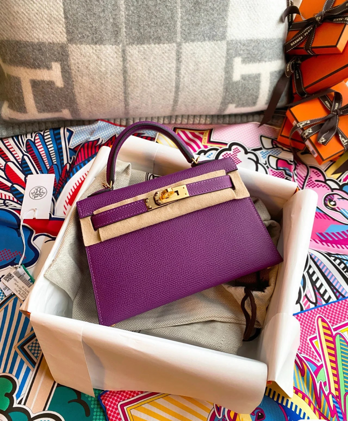 Kelly mini Anemone Purple Custom - MOVEMENTARTISAN