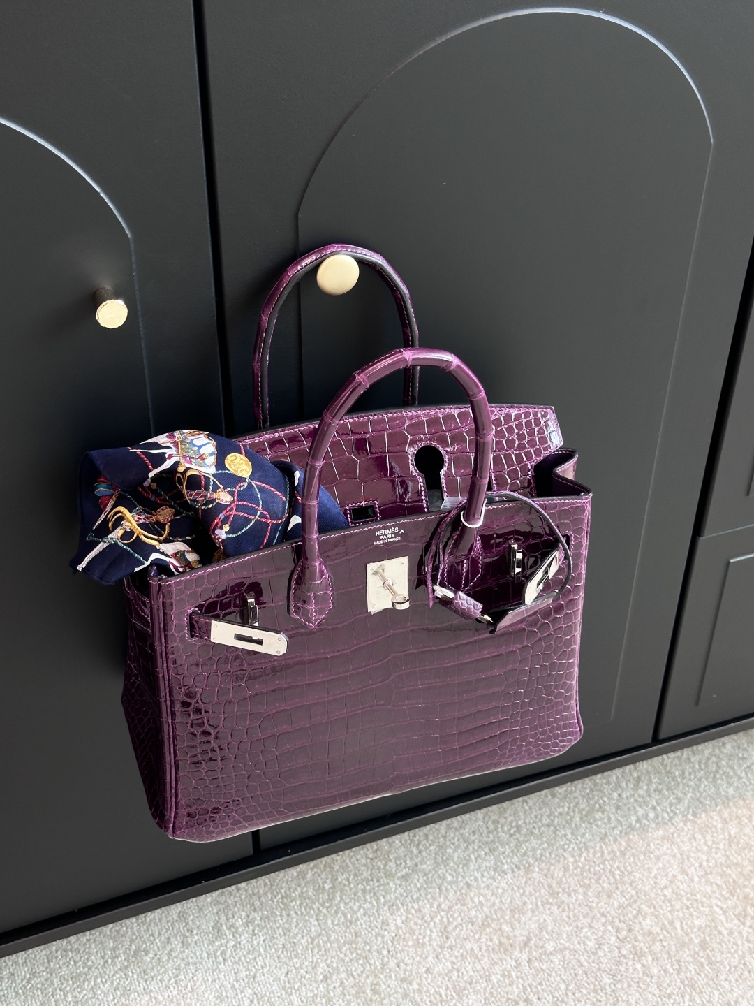 Birkin 25-30cm crocodile leather - MOVEMENTARTISAN