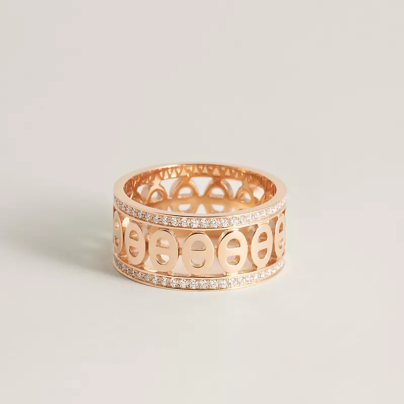 Chaine d'ancre Divine ring, small model - MOVEMENTARTISAN