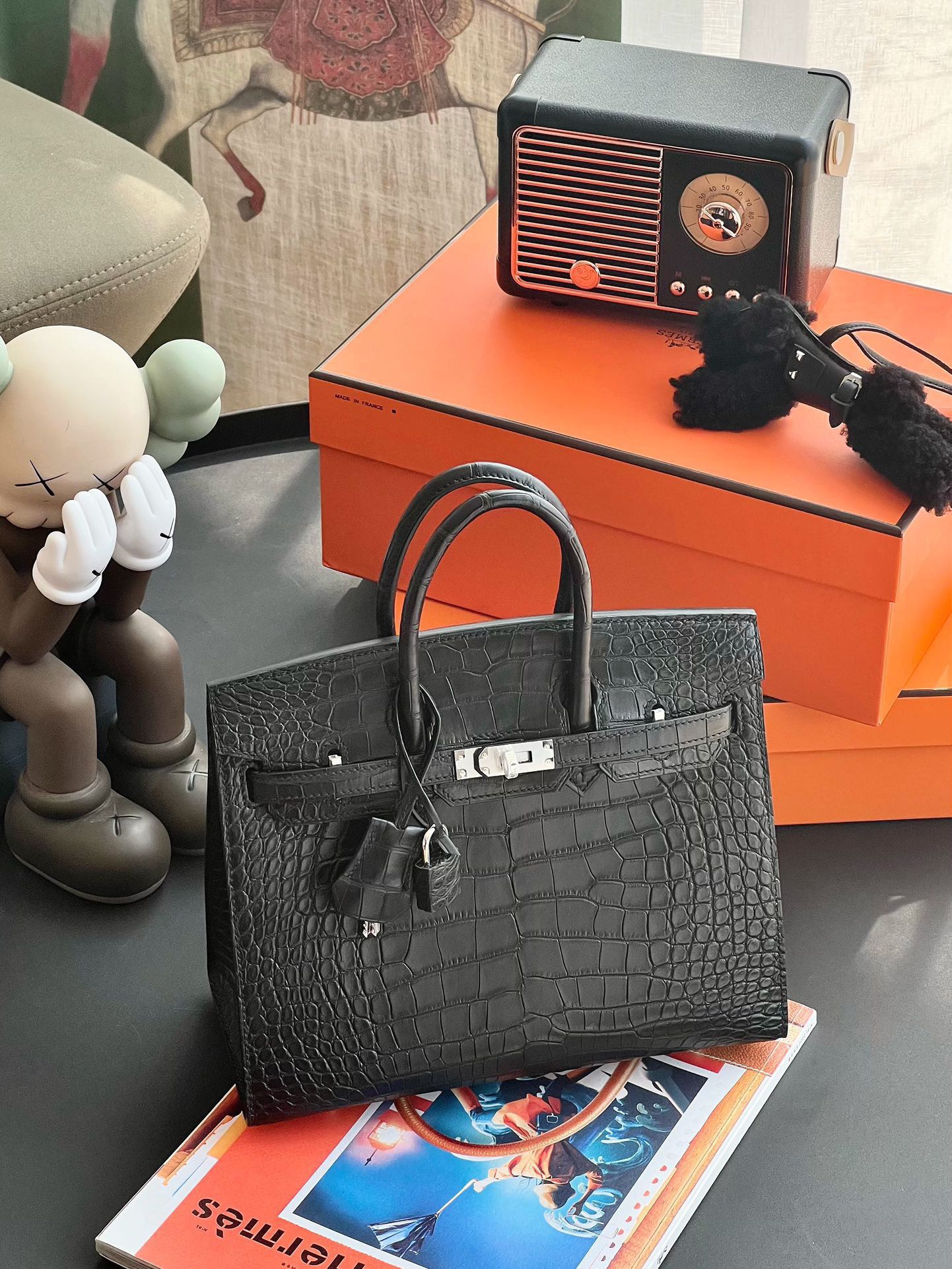 Advanced customization Birkin 25-30 crocodile skin - MOVEMENTARTISAN