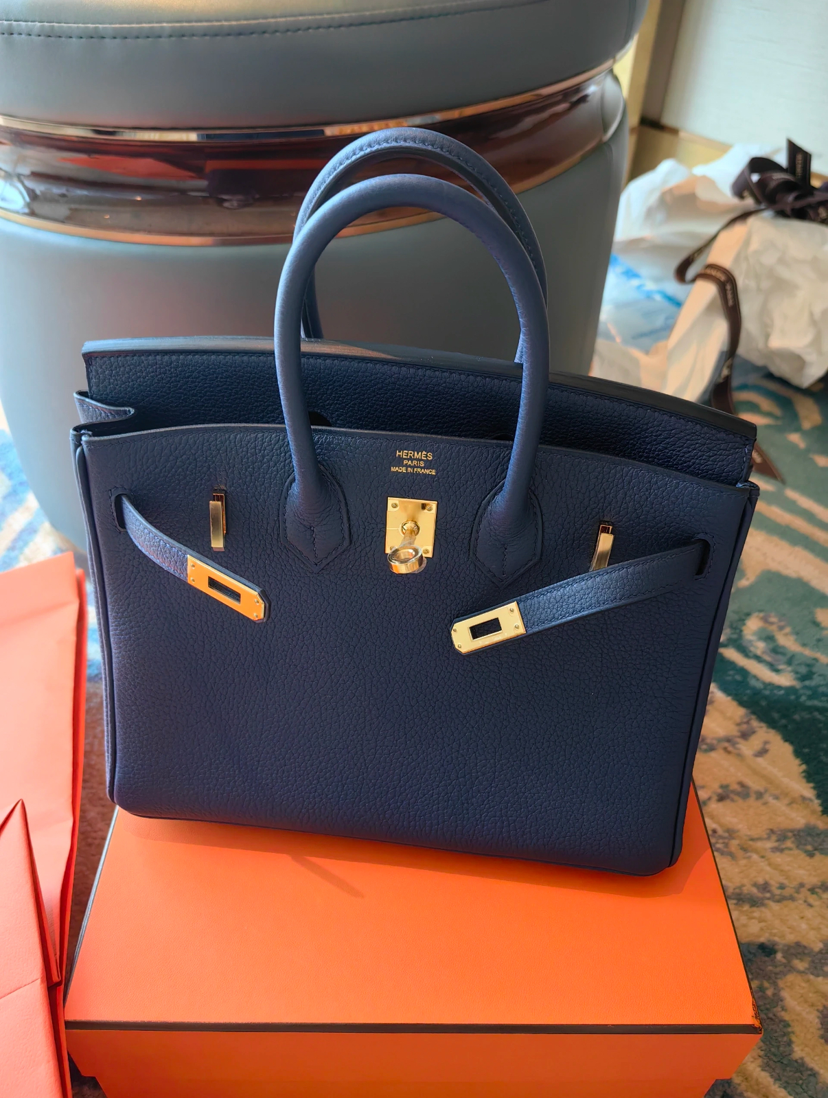 Birkin 25-35cm custom TOGO - MOVEMENTARTISAN