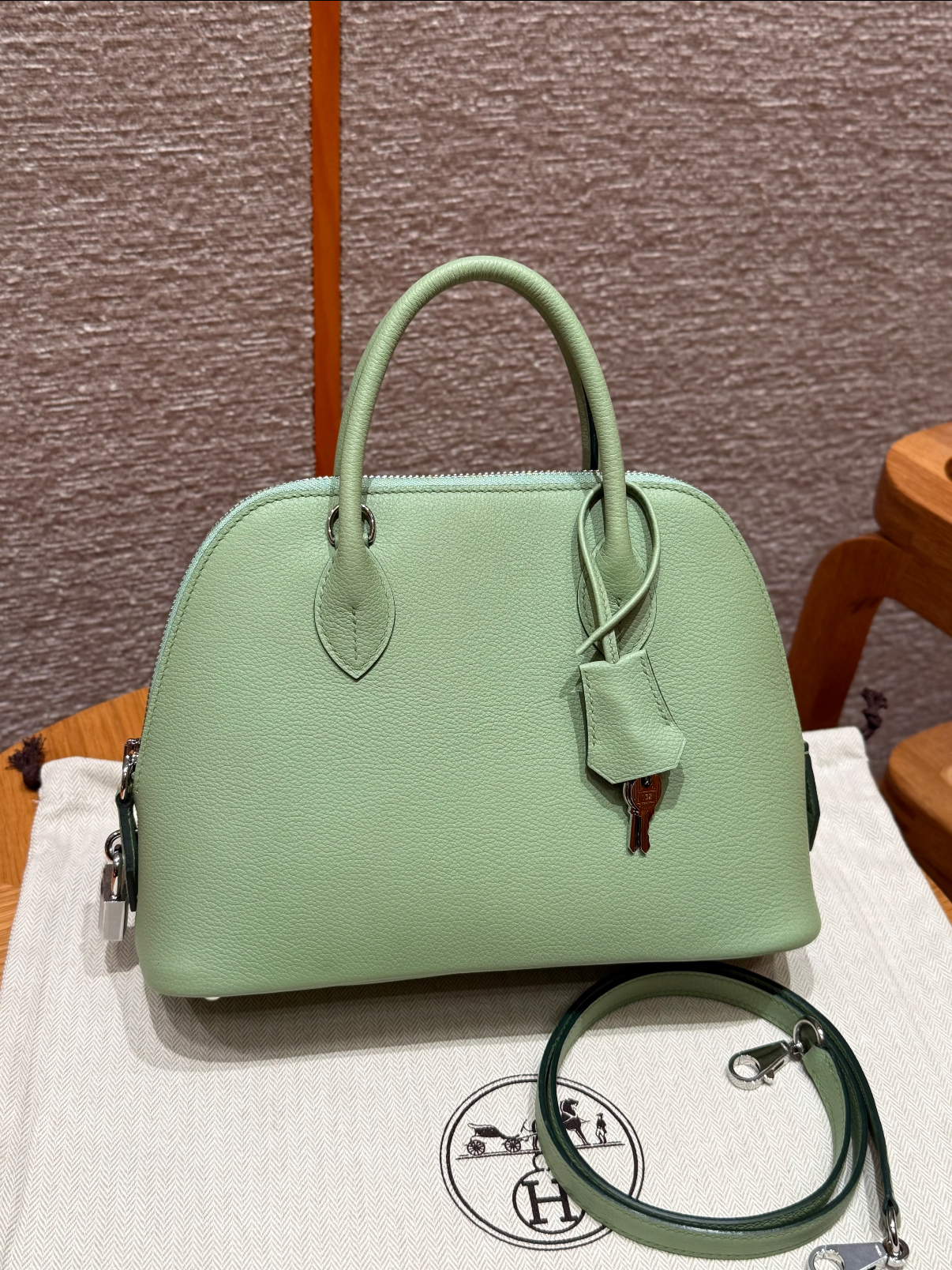 Bolide 25 Avocado Green Sliver Buckle Custom - MOVEMENTARTISAN