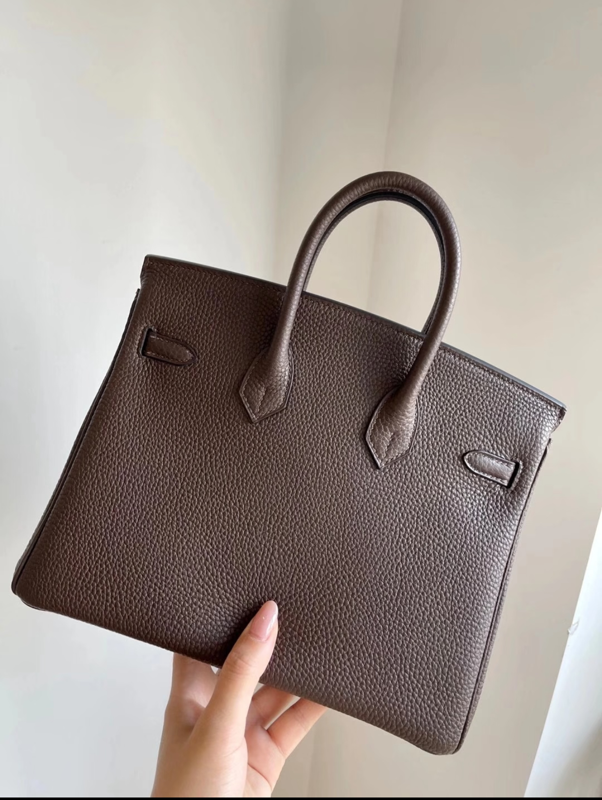 Birkin 25-35 ebony silver buckle custom - MOVEMENTARTISAN