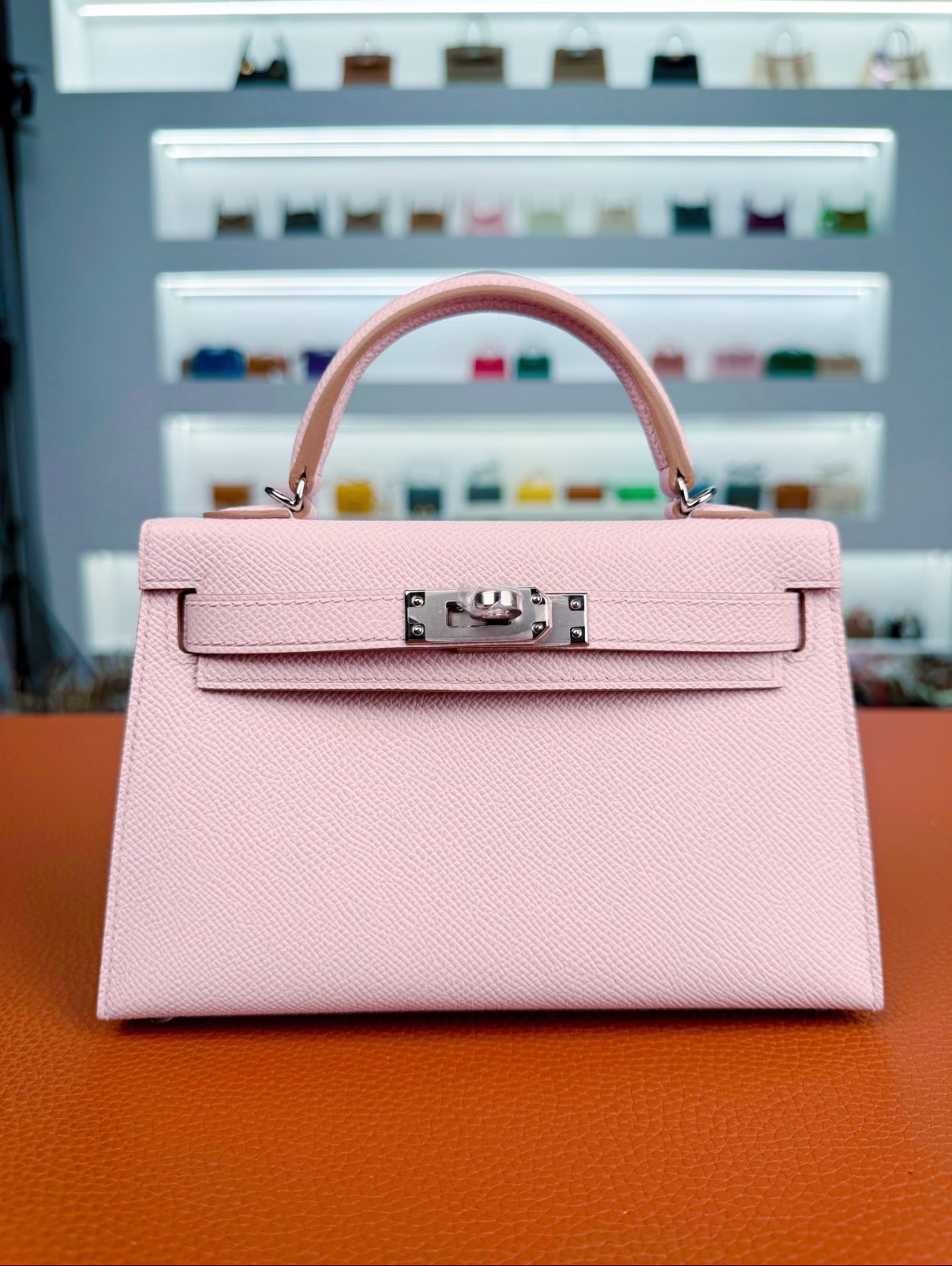 Kelly Mini 2 Sakura Pink Silver Buckle Custom - MOVEMENTARTISAN