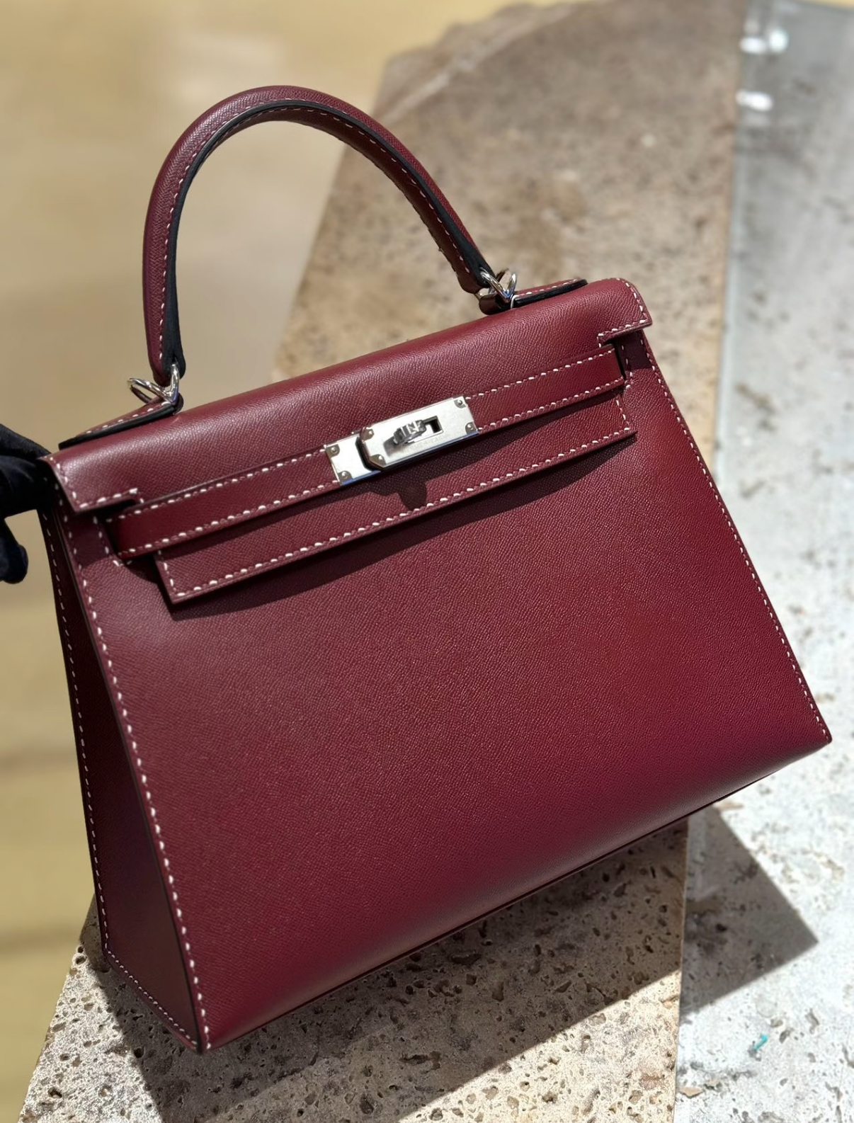 Kelly 25-35 Bordeaux Red Custom - MOVEMENTARTISAN