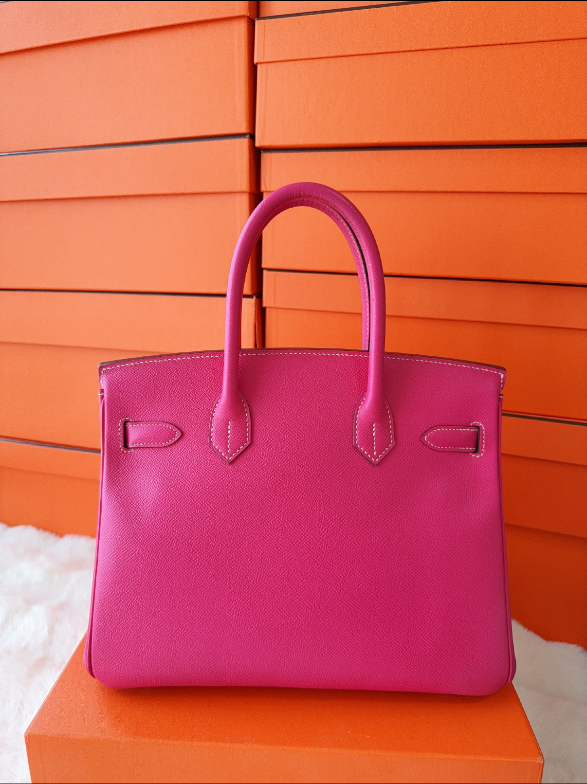 Birkin 25-30 Rose Bonbon EPSON custom - MOVEMENTARTISAN