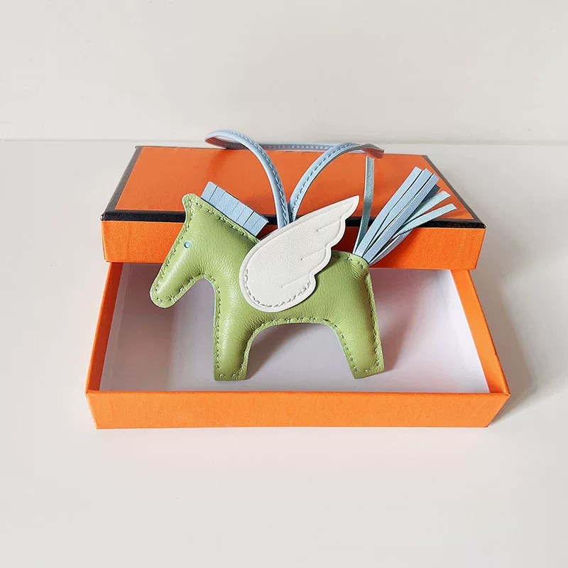 H Hand sewn pony pendant - MOVEMENTARTISAN