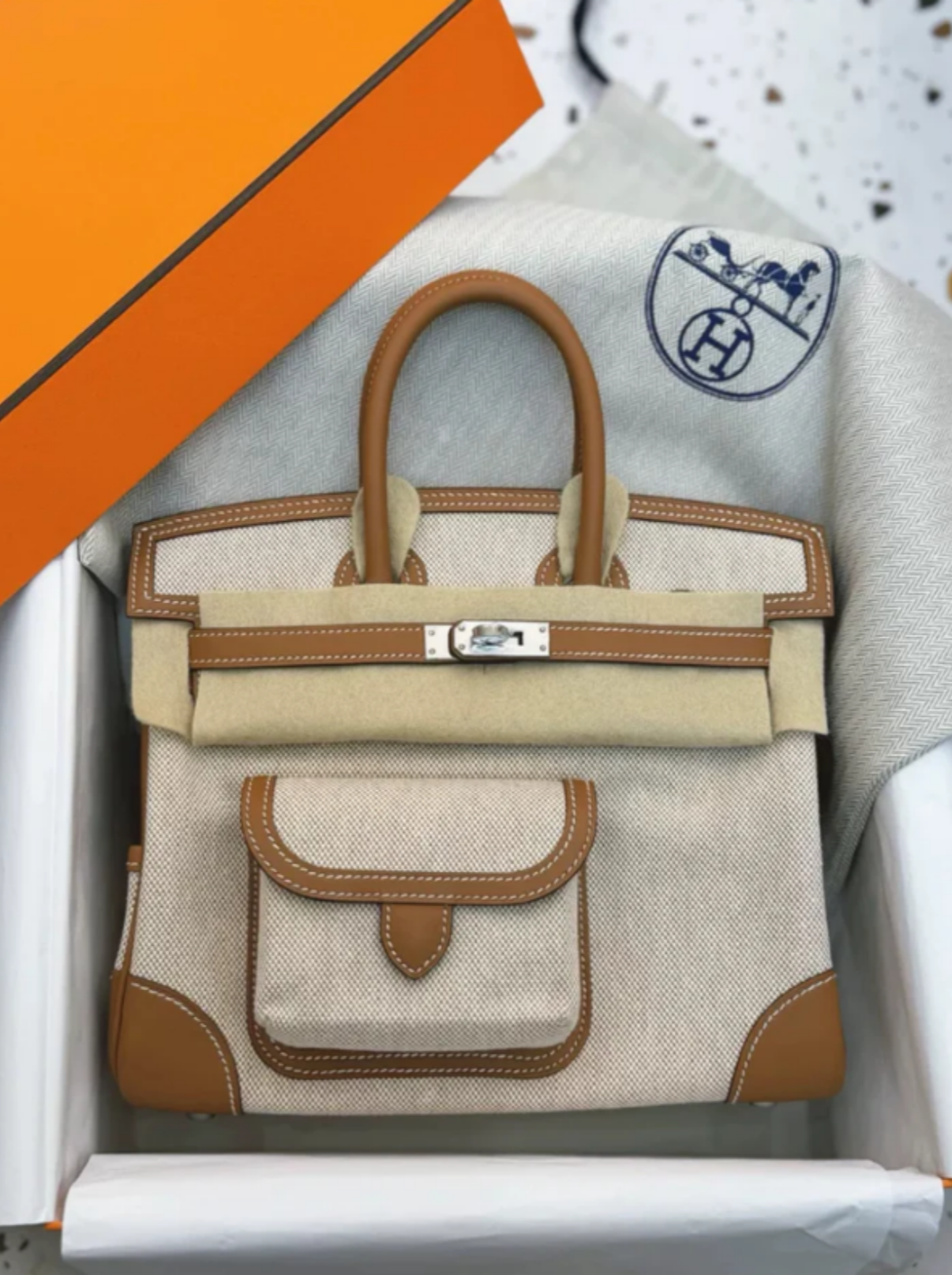 HERMÈS Birkin Cargo 25-35 Gold Swift - MOVEMENTARTISAN