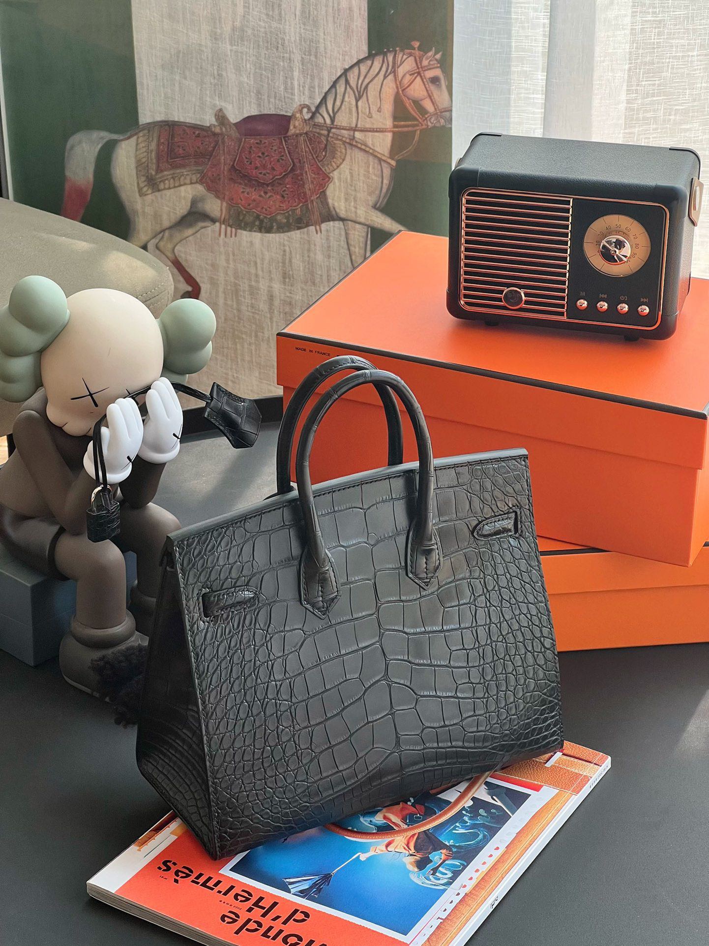 Advanced customization Birkin 25-30 crocodile skin - MOVEMENTARTISAN