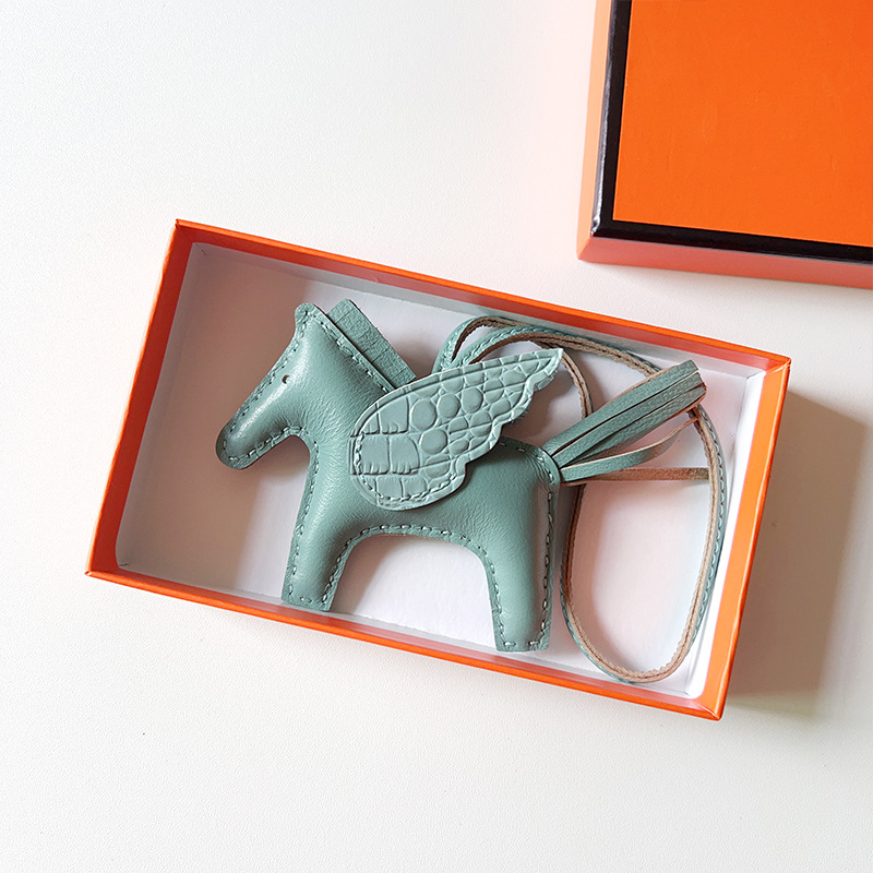 H Hand sewn pony pendant - MOVEMENTARTISAN