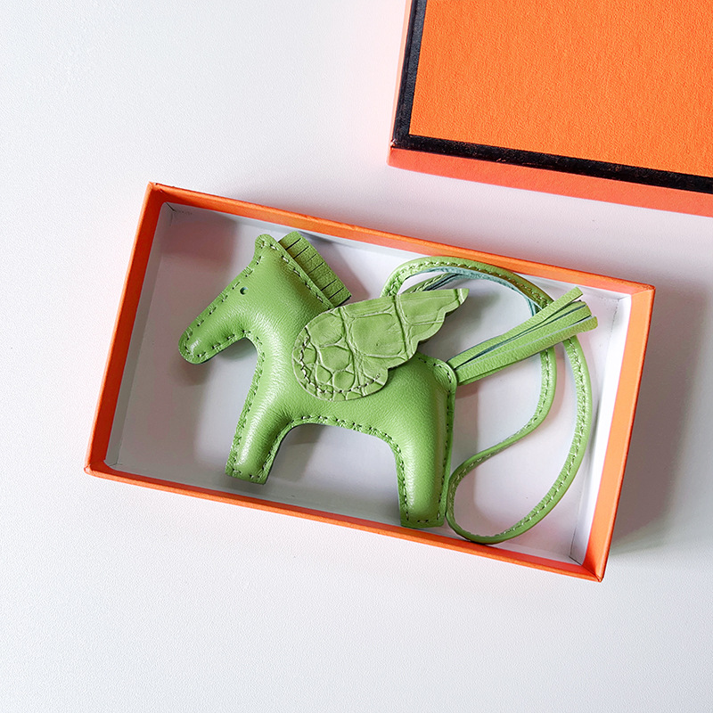 H Hand sewn pony pendant - MOVEMENTARTISAN