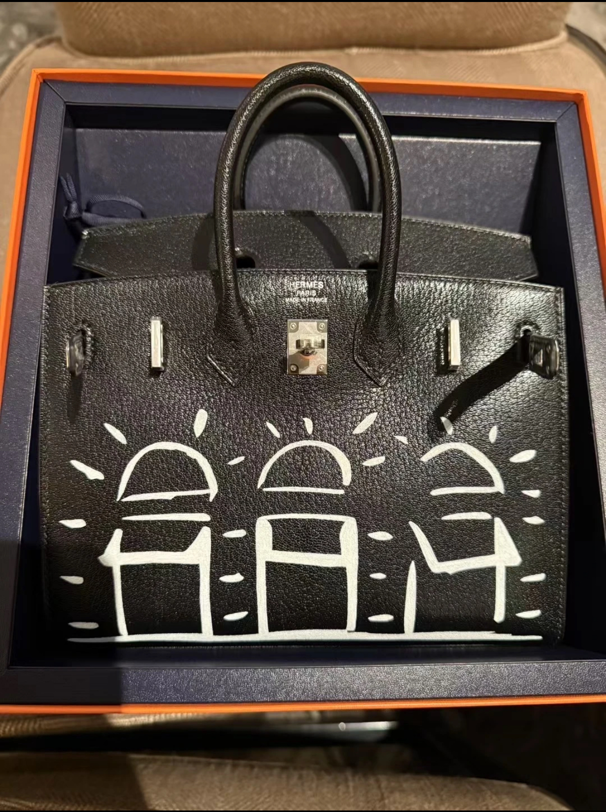 Birkin 20-35 Disco Goat Leather Custom - MOVEMENTARTISAN