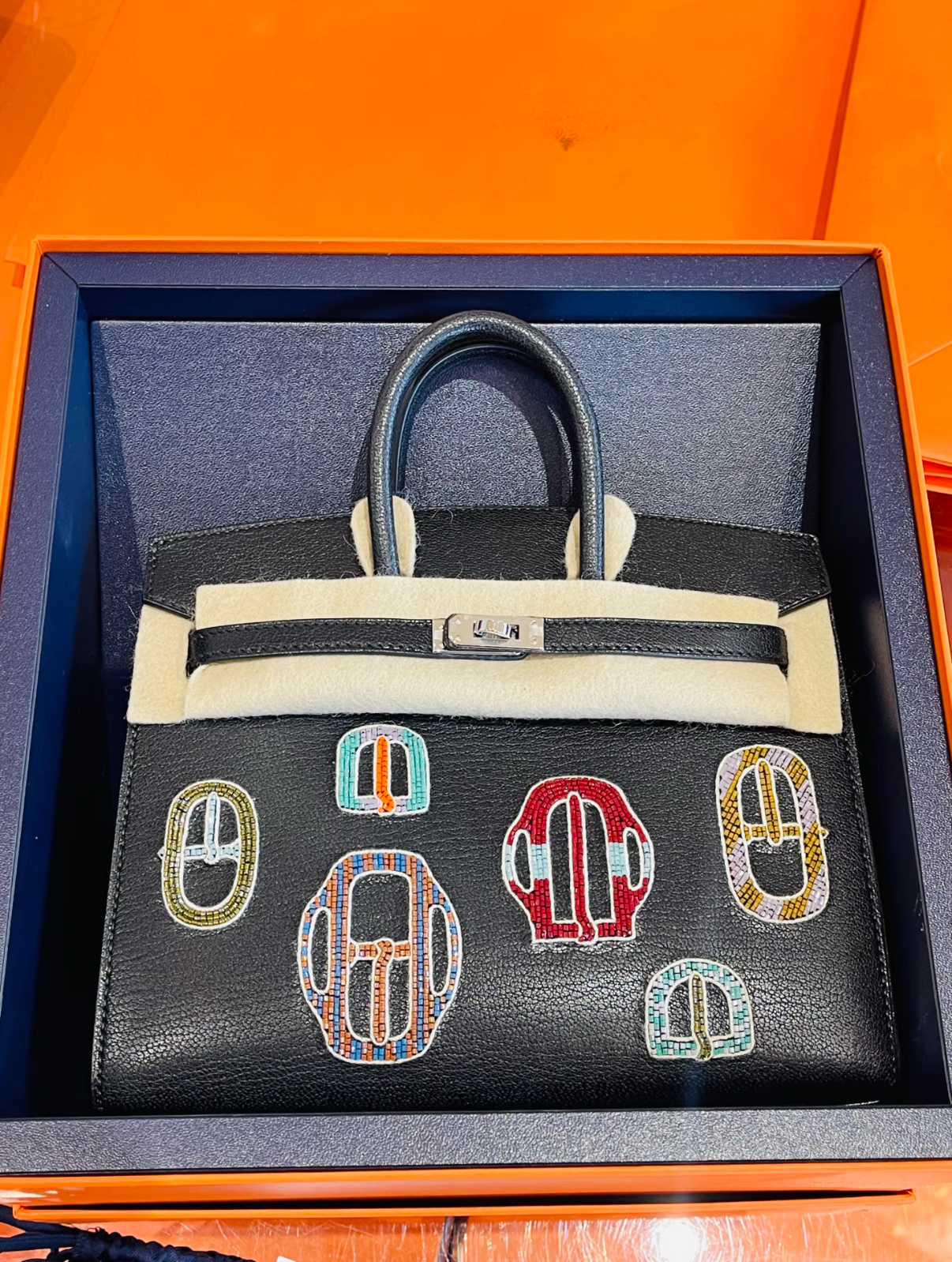 Birkin 20-25 Badge Bag Goatskin - MOVEMENTARTISAN