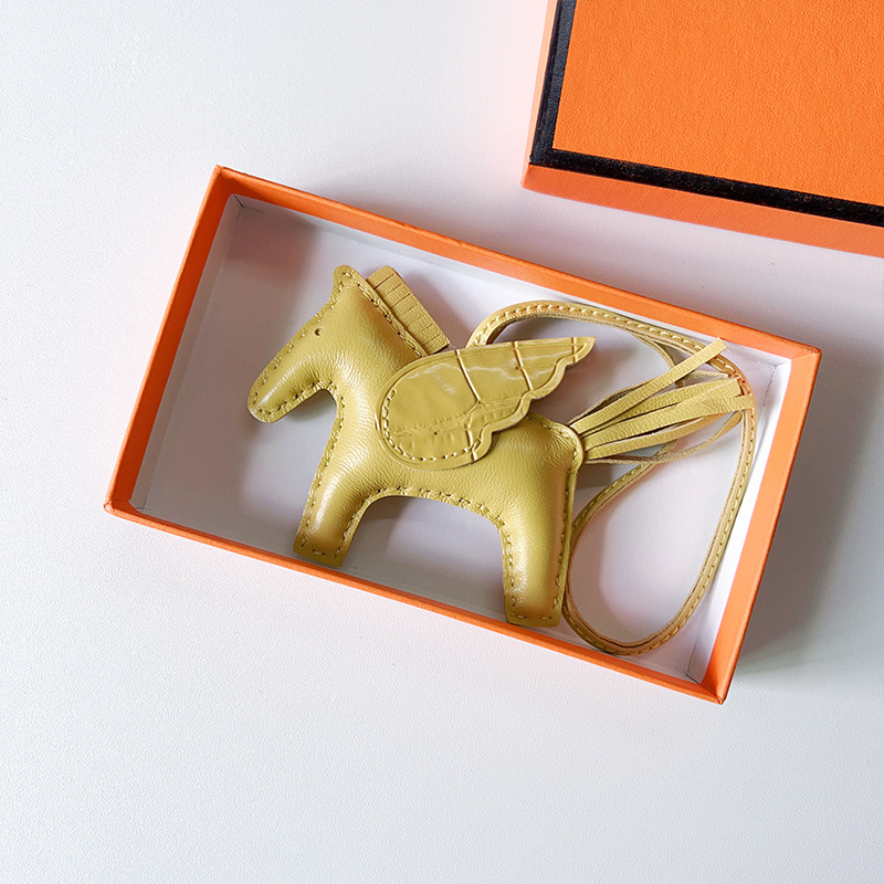 H Hand sewn pony pendant - MOVEMENTARTISAN