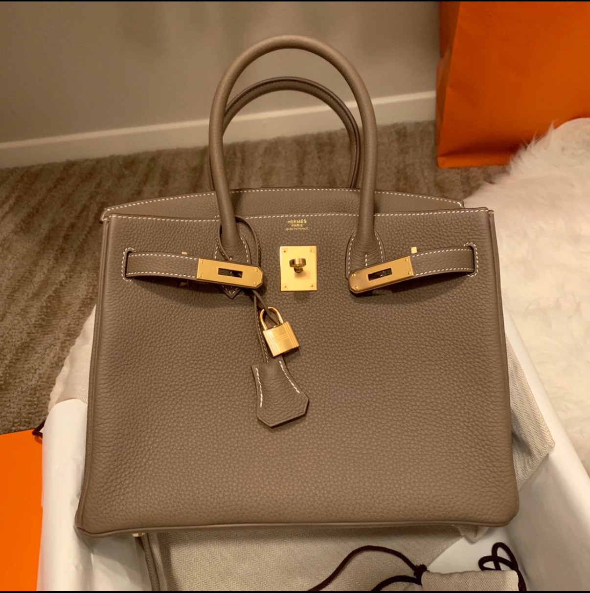 Bikrin 25-35 in Elephant Grey Gold Buckle Custom - MOVEMENTARTISAN