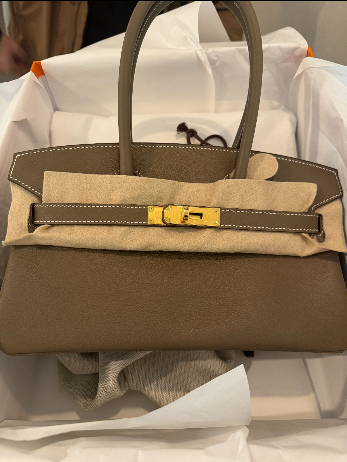 Birkin Shoulder 29-42 Elephant gray customize - MOVEMENTARTISAN