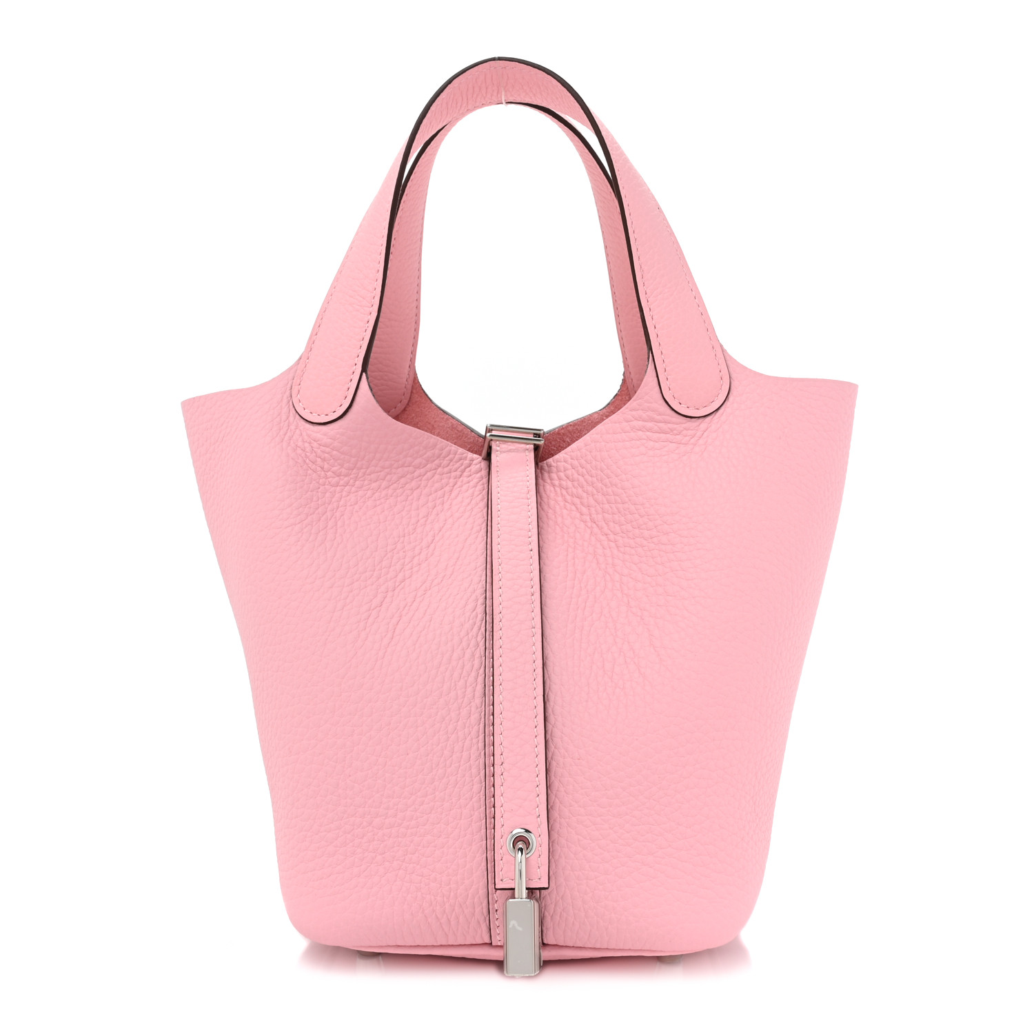 Taurillon Clemence Picotin Lock 18 PM Rose Sakura - MOVEMENTARTISAN