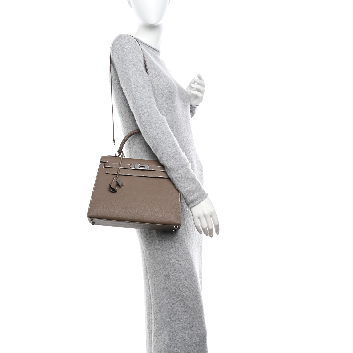 Epsom Kelly Sellier 28 Etoupe (Silver Lock) - MOVEMENTARTISAN