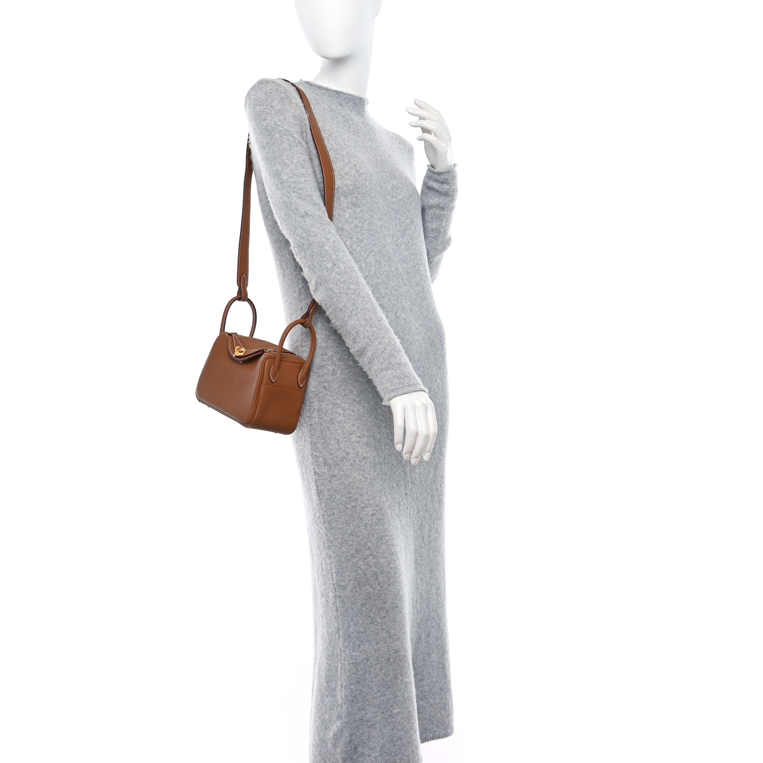 Taurillon Clemence Mini Lindy 20 Gold - MOVEMENTARTISAN