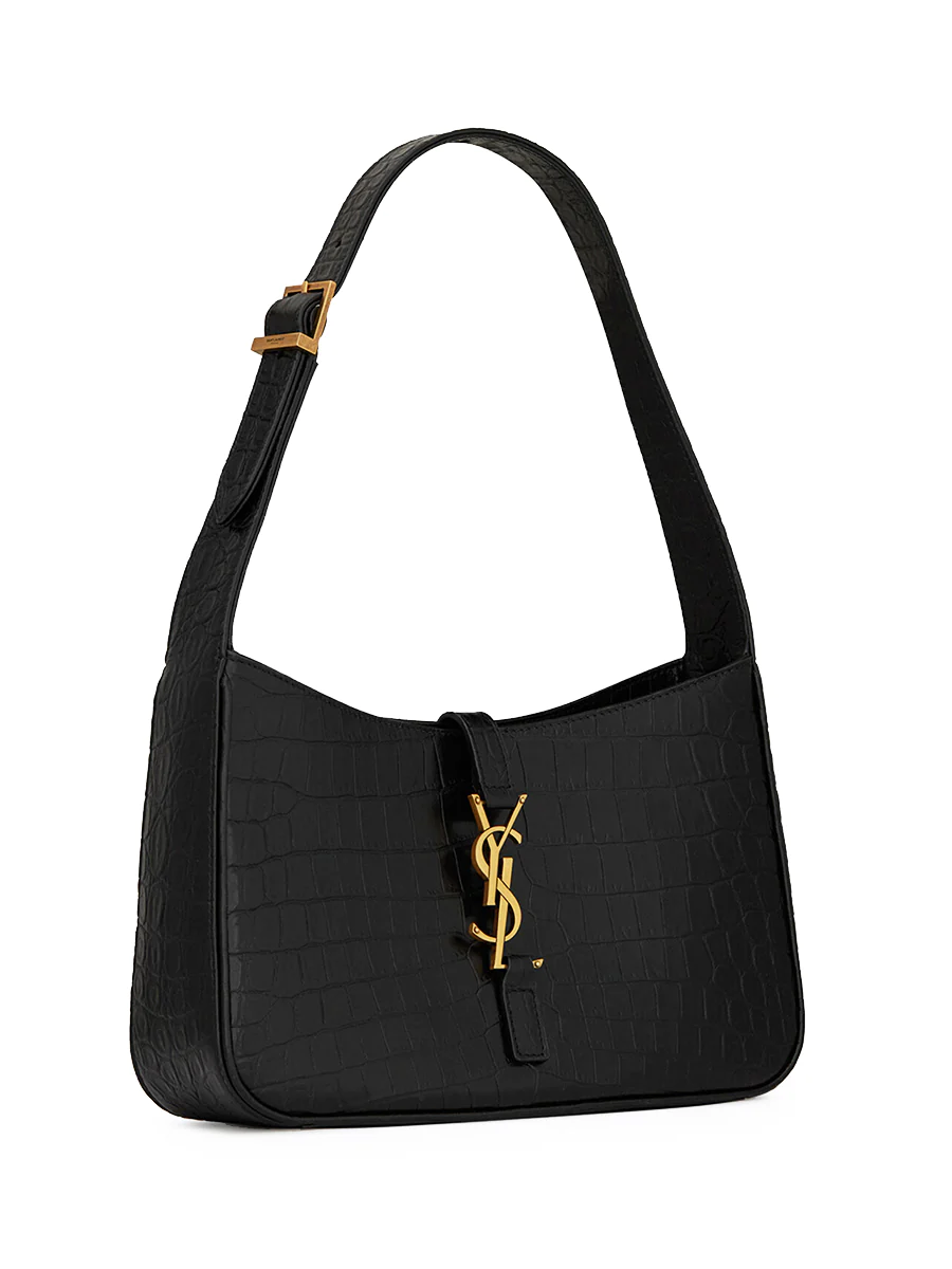 Le 5 a 7 in Crocodile Embossed Shiny Leather - MOVEMENTARTISAN