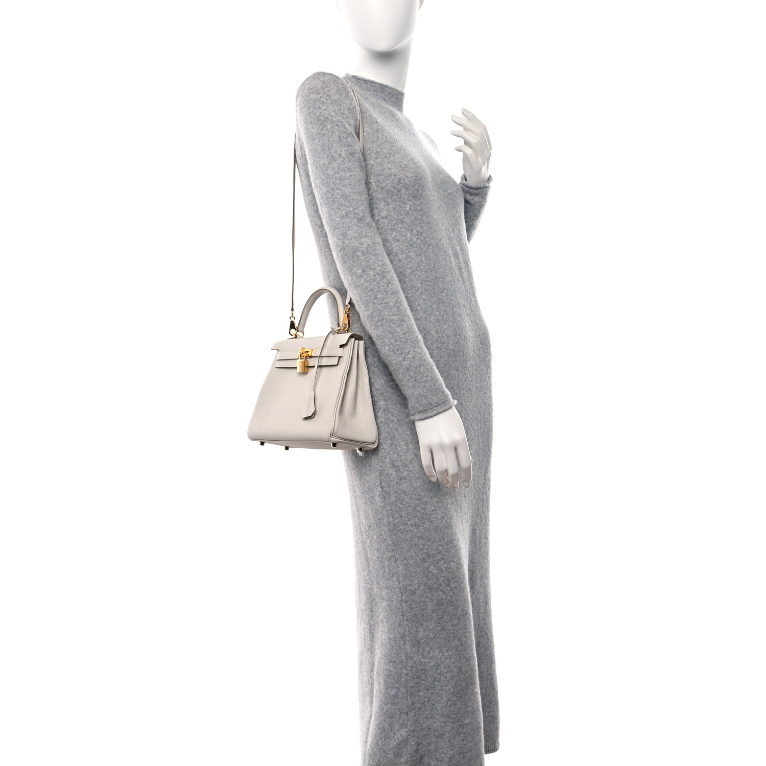 Togo Kelly Retourne 25 Gris Pale - MOVEMENTARTISAN