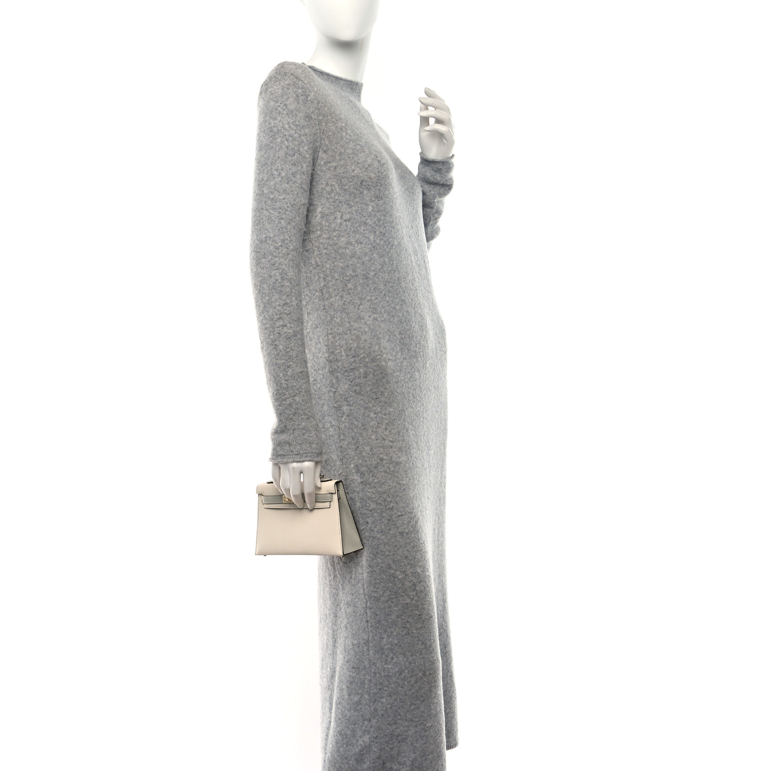 Chevre Mysore Horseshoe Kelly Sellier 20 Nata Gris Perle - MOVEMENTARTISAN