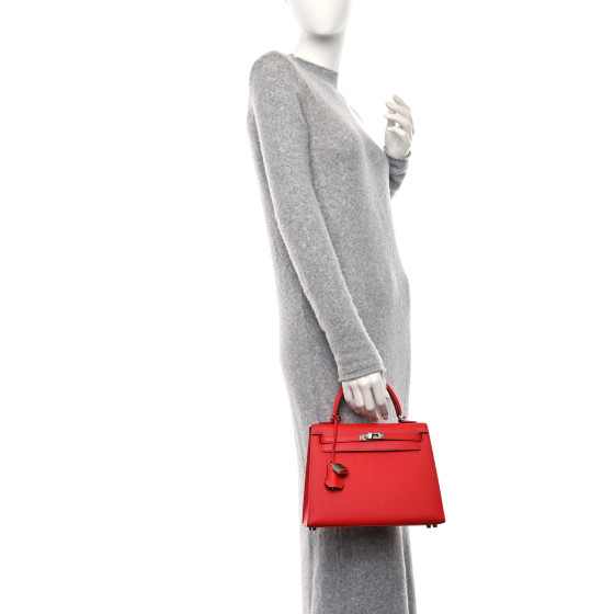 Epsom Kelly Sellier 25 Rouge Tomate - MOVEMENTARTISAN