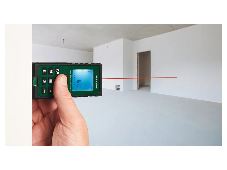 PARKSIDE® Télémètre laser PLEM 50 D4. 0.05-50 m