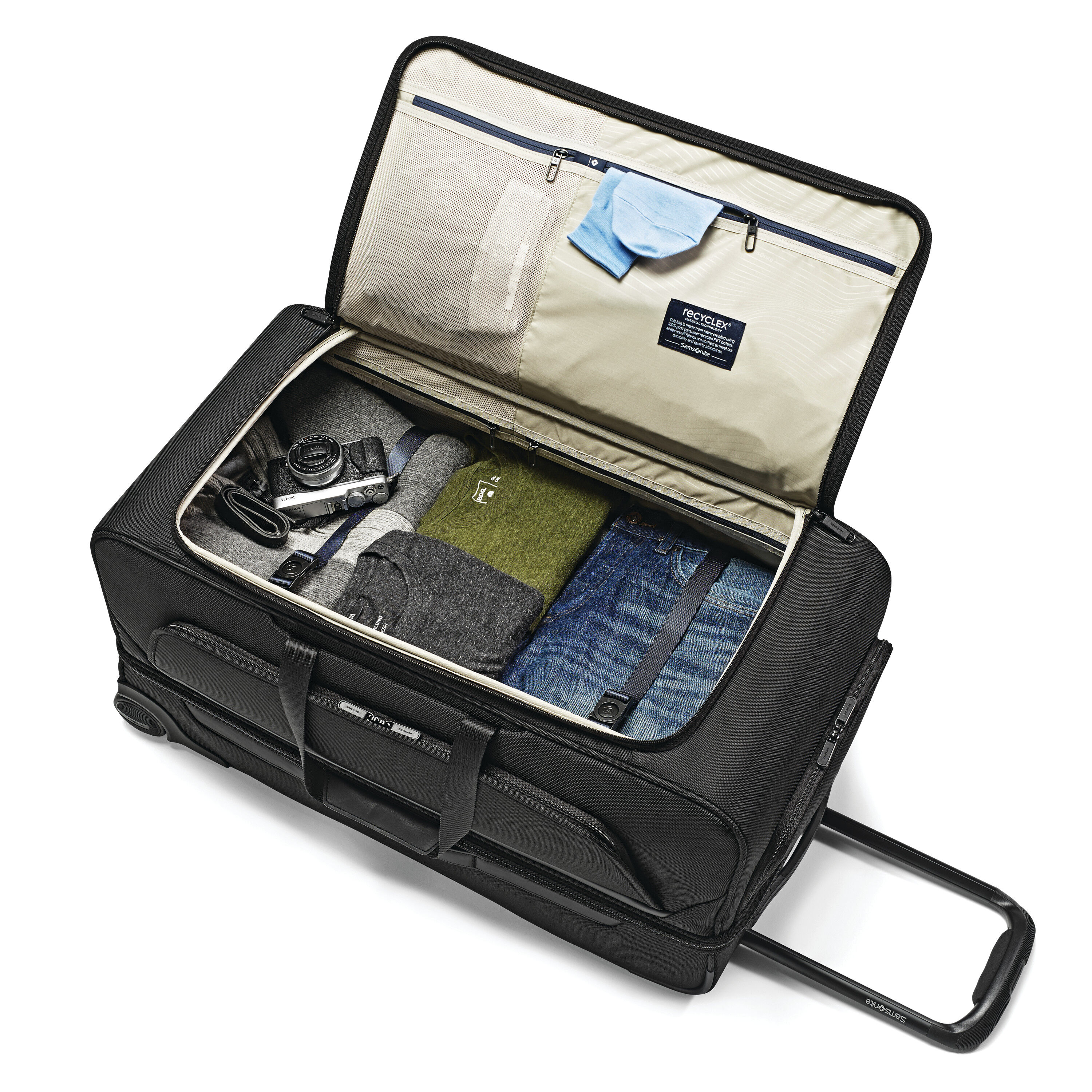 SAMSONITE ARMAGE II WHEELED SPLIT DUFFEL