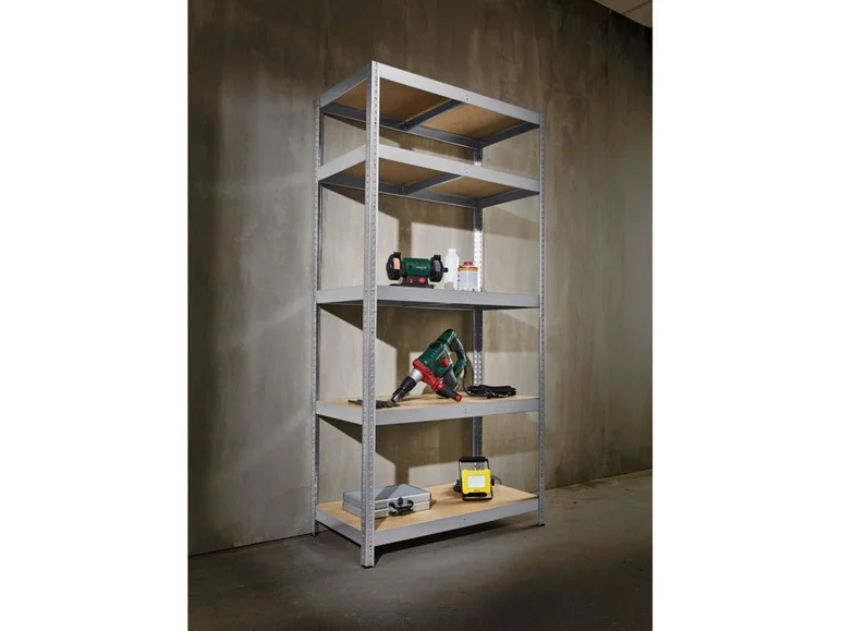 PARKSIDE® Rayonnage. 5 étagères. 180 x 90 x 45 cm