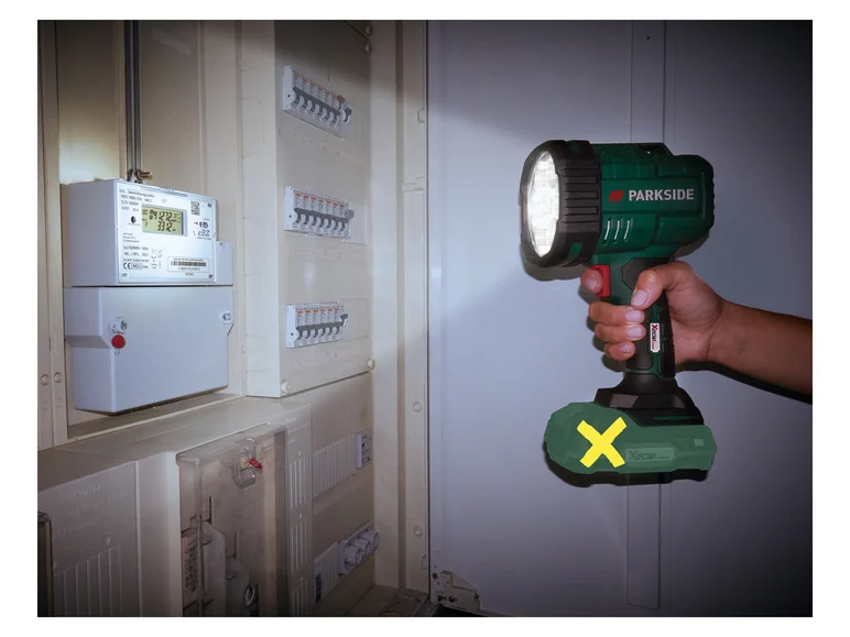 PARKSIDE® Lampe torche LED sans fil HLA 20-Li A1. 20 V