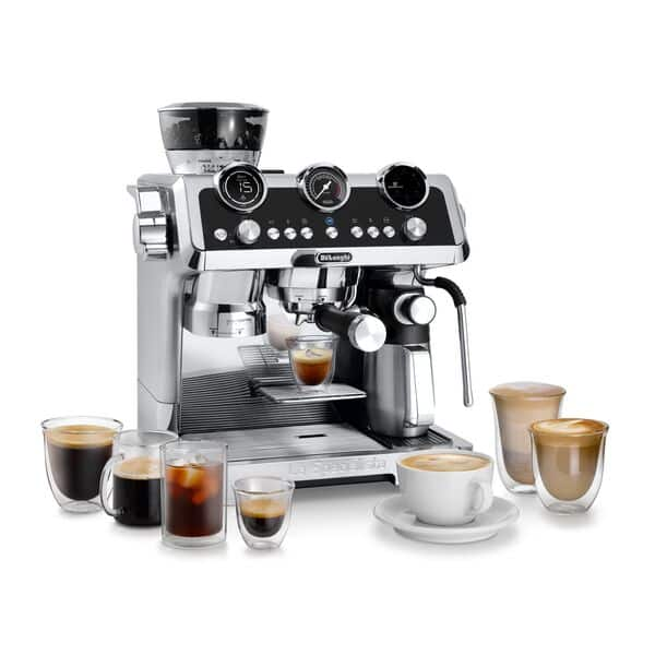 DeLonghi La Specialista Maestro Hot & Cold Brew Bean to Cup Coffee Machine - Silver