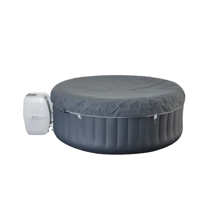 Spa gonflable BESTWAY - Lay-Z-Spa™ BAJA - 175 x 66 cm - 2 à 4 places - Rond (Avec couverture. pompe. cartouche et diffuseur)